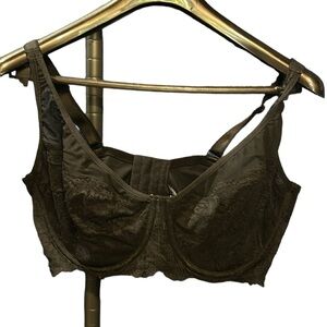 Torrid‎ Curves women’s bra black Underwire lace 40DDD